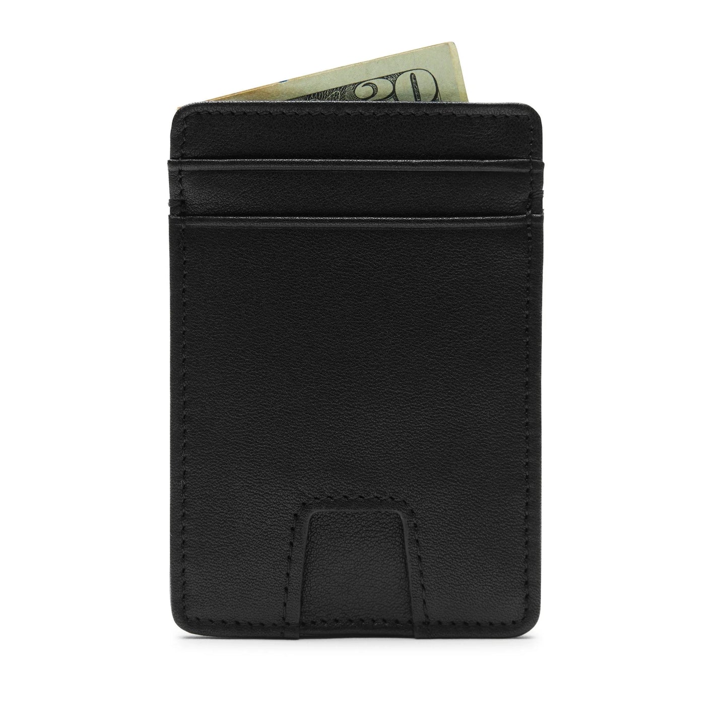 Black-Leather-Credit-Card-Holder-By-SKS-Wholesales