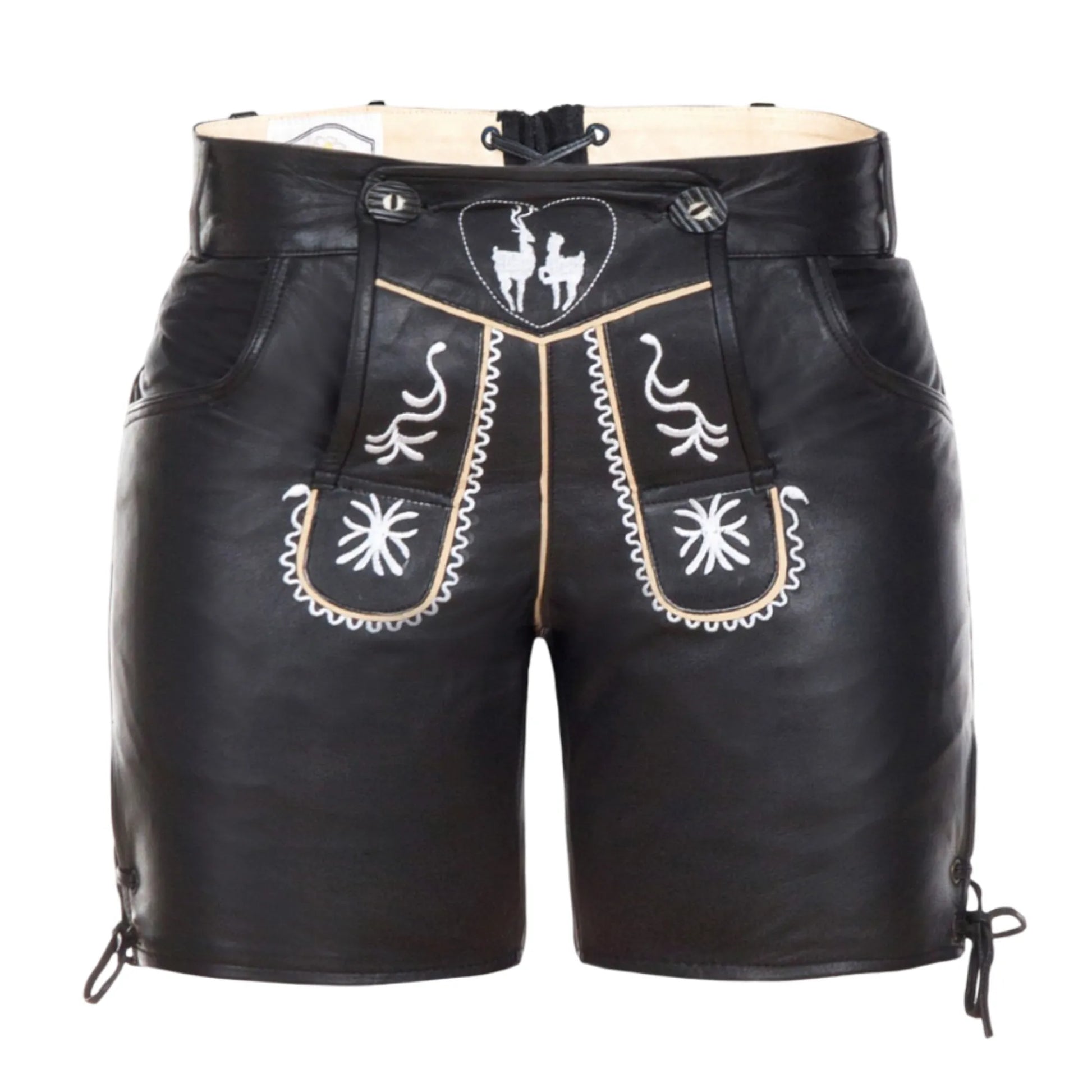 Black-Lederhosen-For-Women-by-SKS-Wholesales