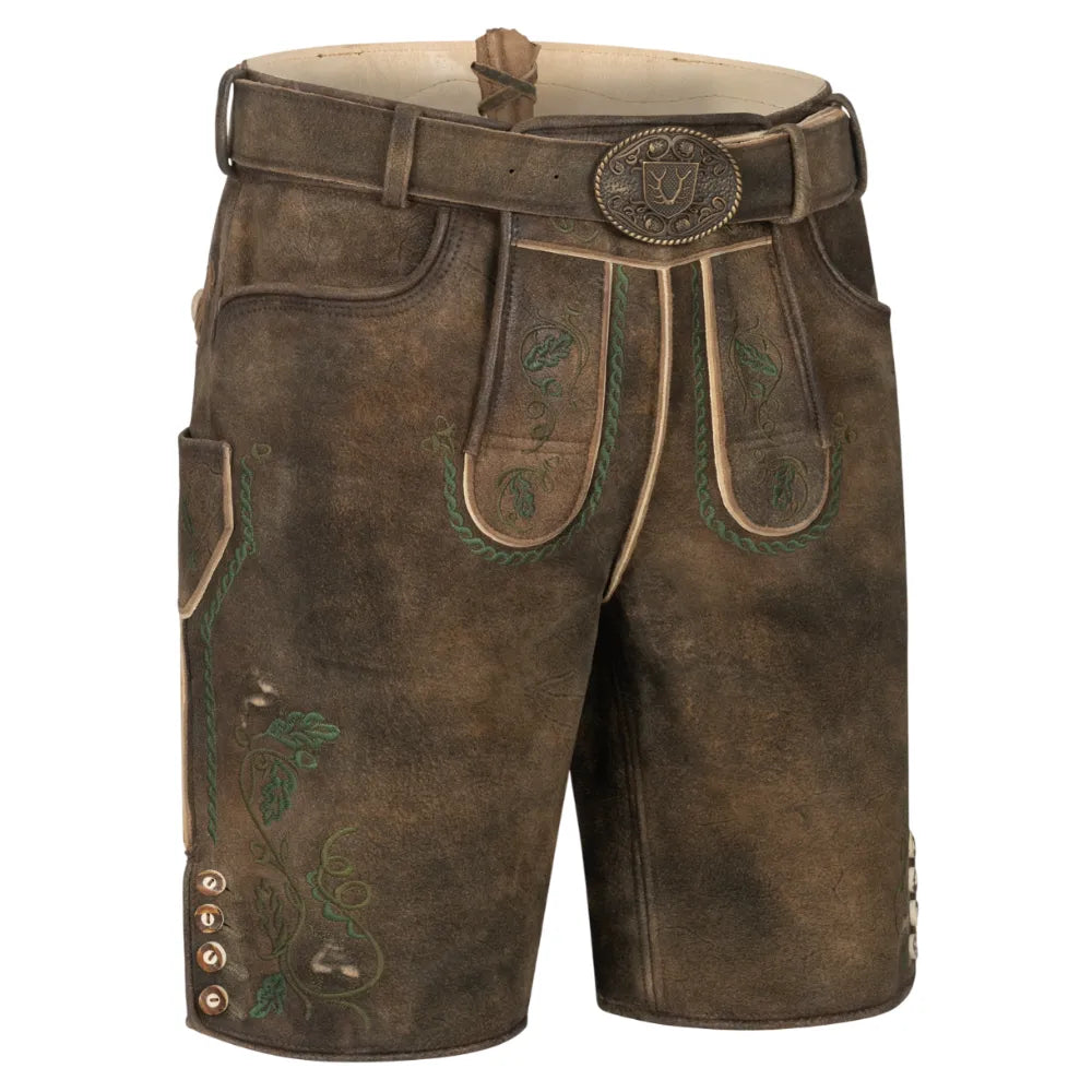 Brown-Classic-Lederhosen-Left-by-SKS-Wholesales