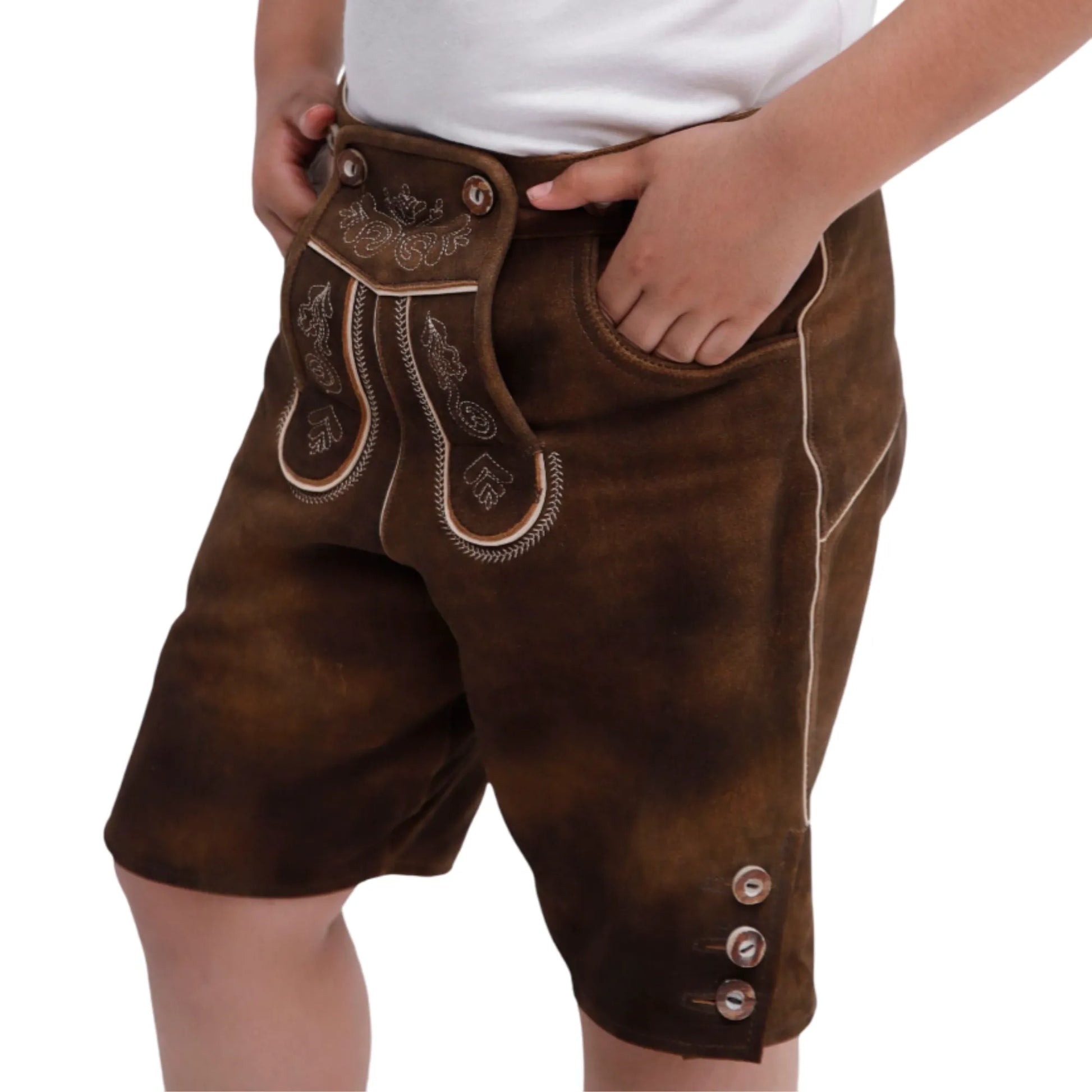Brown-Kids-Lederhosen-Right-By-SKS-Wholesales