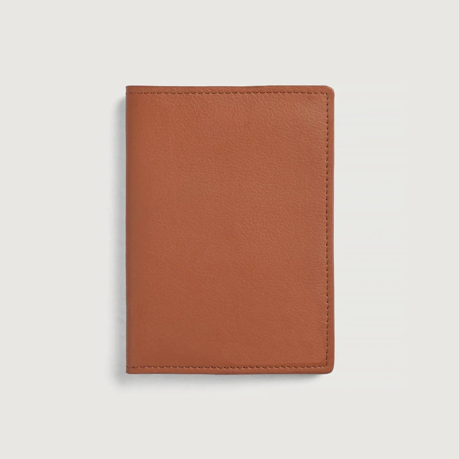 Brown-Leather-Travel-Wallet-Front-By-SKS-Wholesales