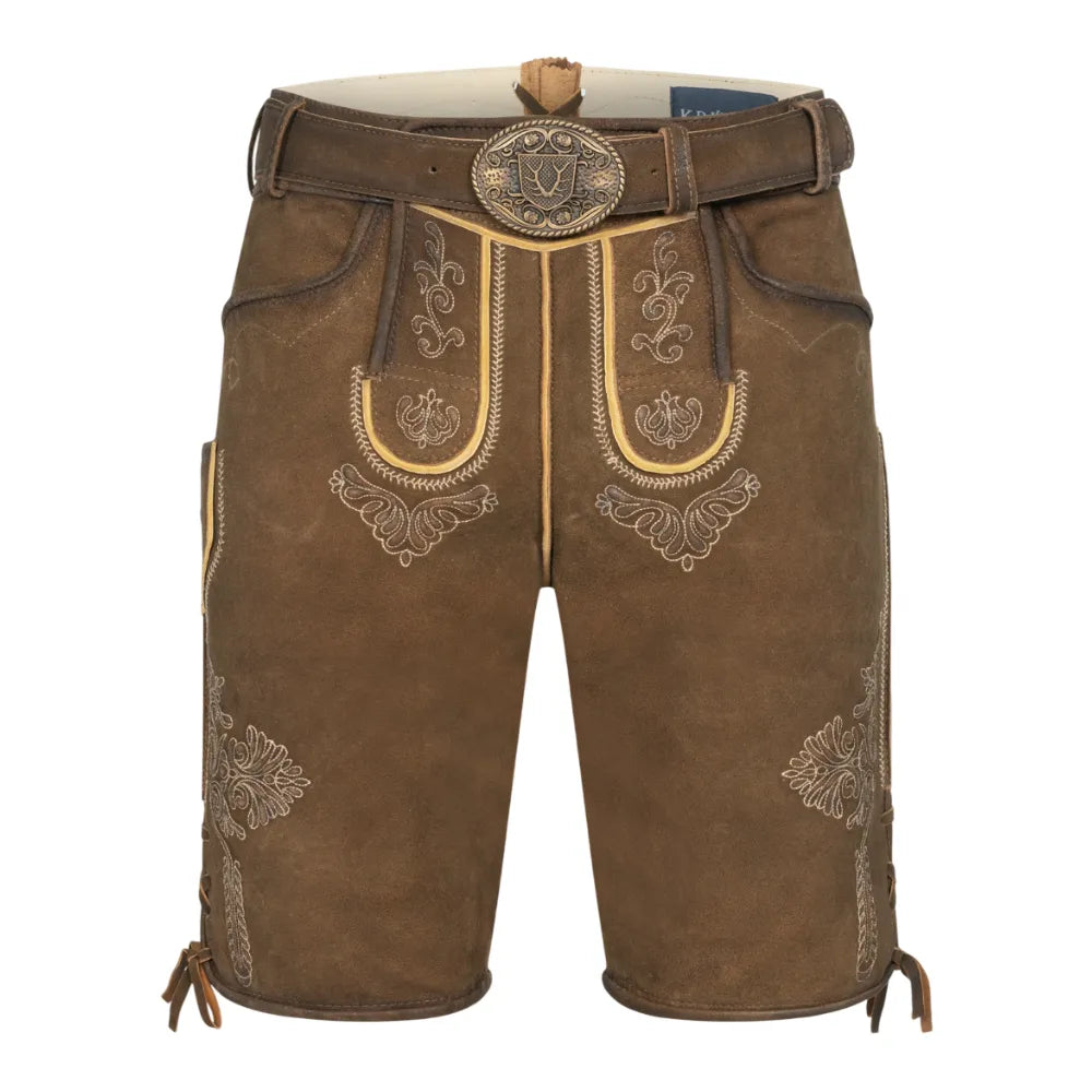 Brown-Lederhosen-For-Men-Front-by-SKS-Wholesales