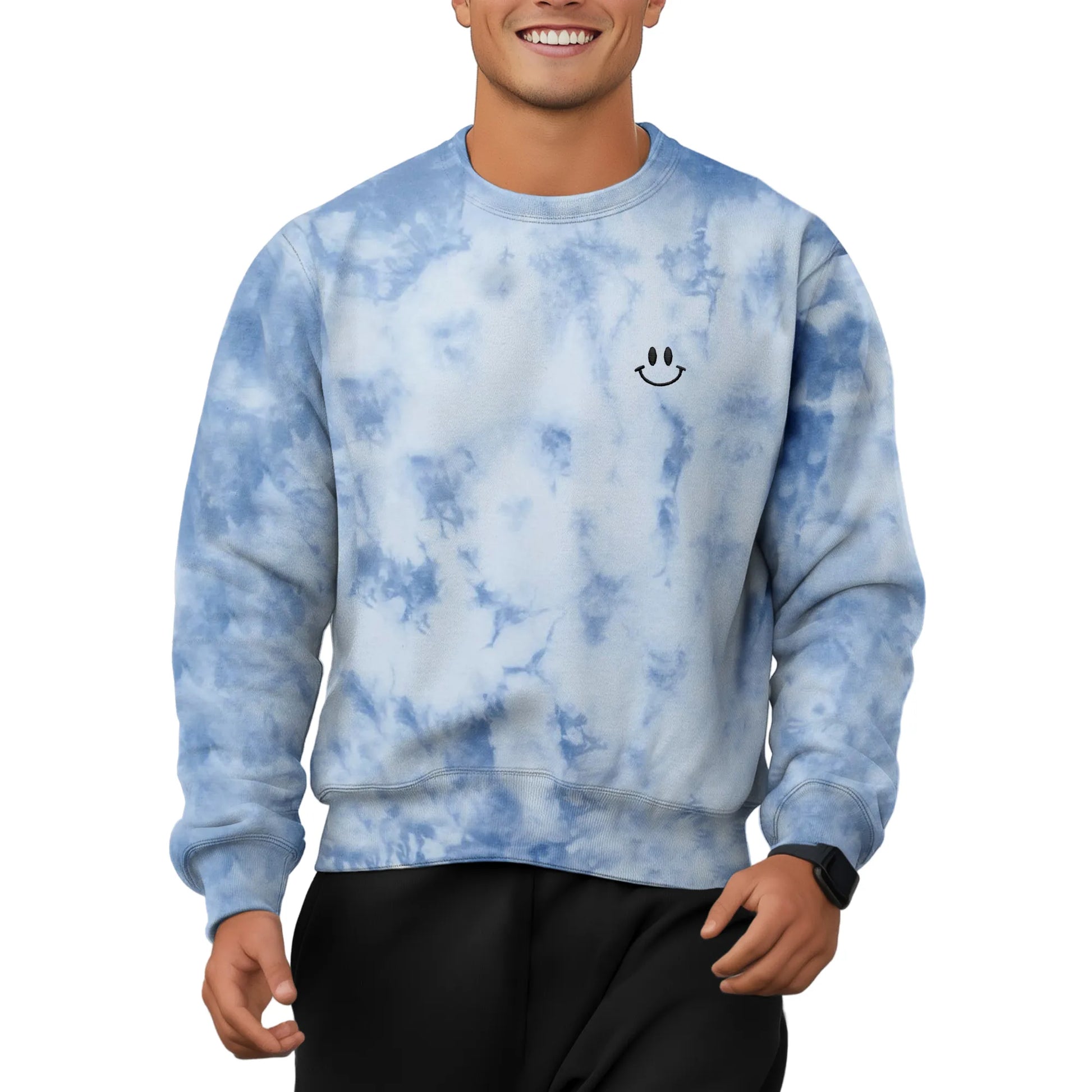 Custom-Tie-Dye-Sweatshirts-Front-By-SKS-Wholesales