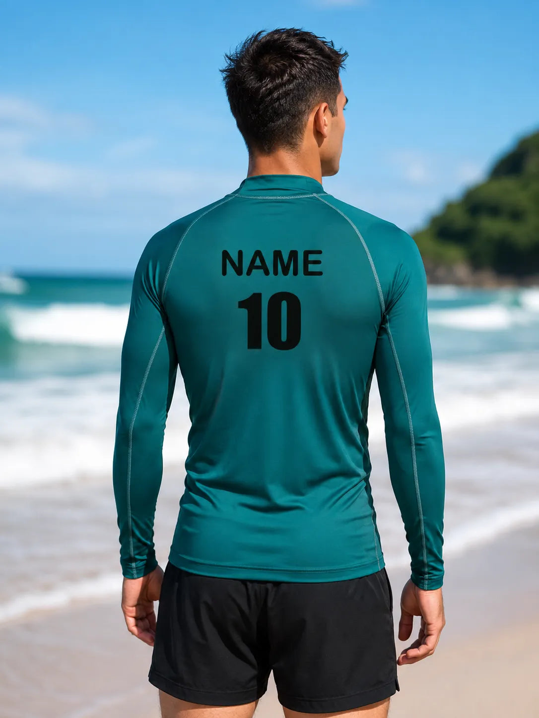 customizable-teal-rash-guard-by-sks-wholesales-Back