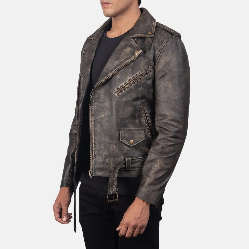 Distressed-Brown-Leather-Biker-Jacket-By-SKS-Wholesales