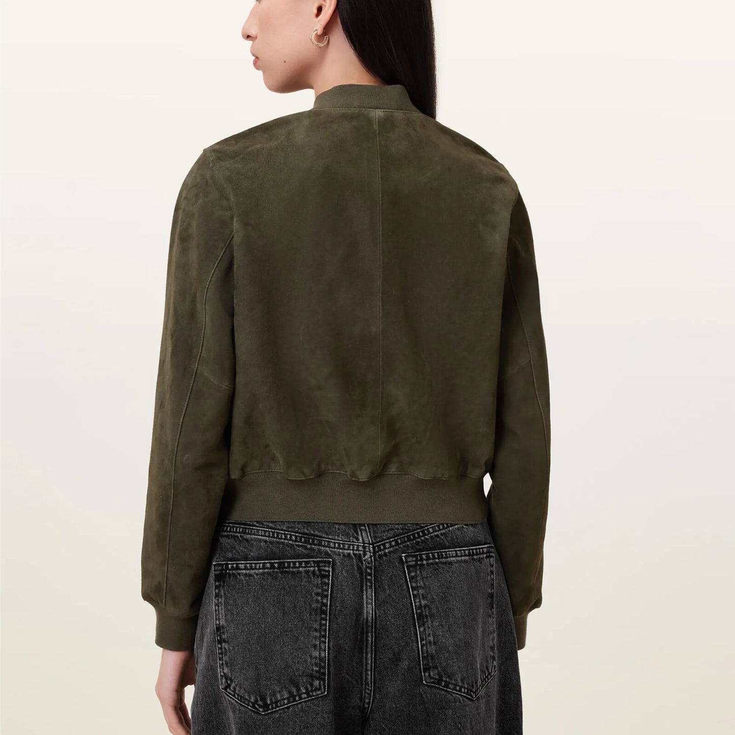 Green-Suede-Bomber-Jacket-Back-By-SKS-Wholesales