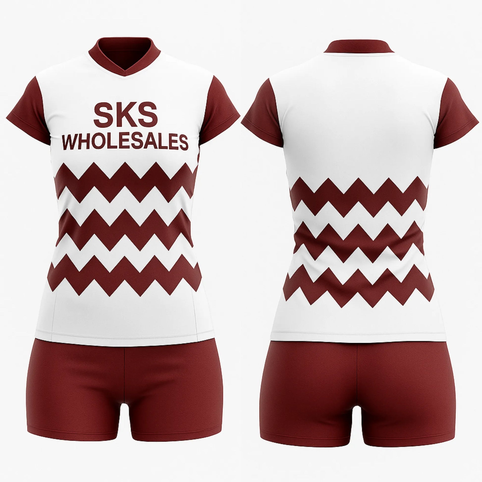Ladies-Volleyball-Uniforms-By-SKS-Wholesales