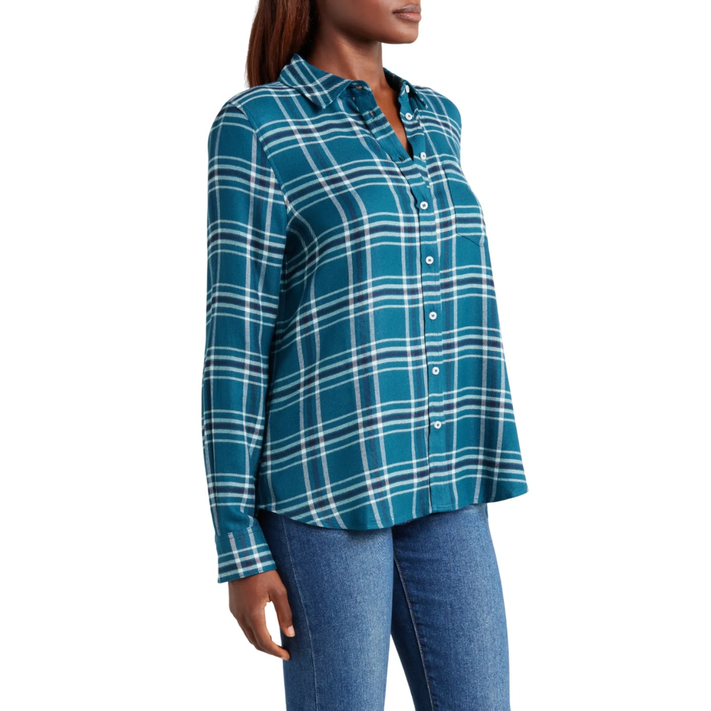 Long-Sleeve-Womens-Flannel-Shirt-By-SKS-Wholesales