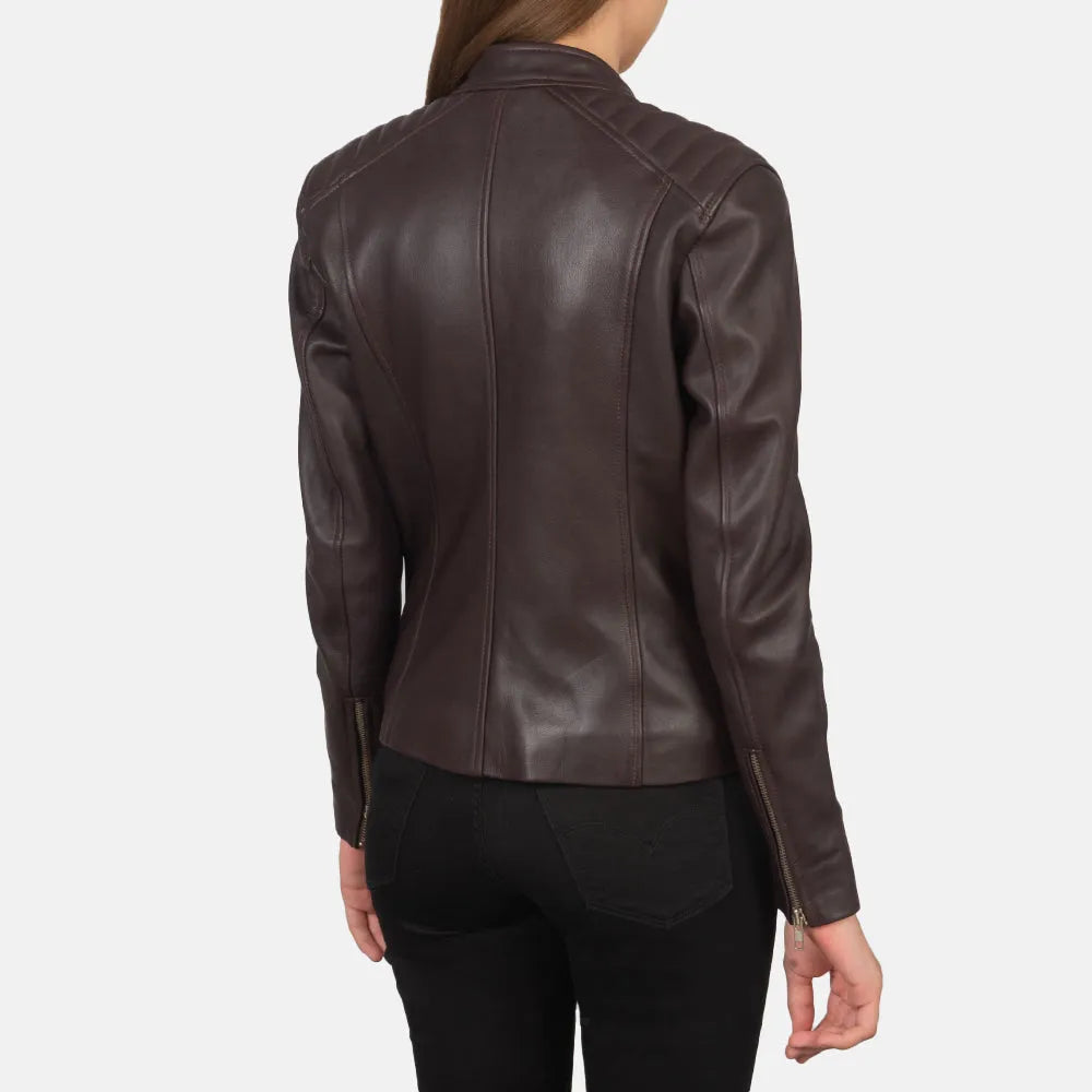 Maroon-Leather-Biker-Jacket-Back-By-SKS-Wholesales