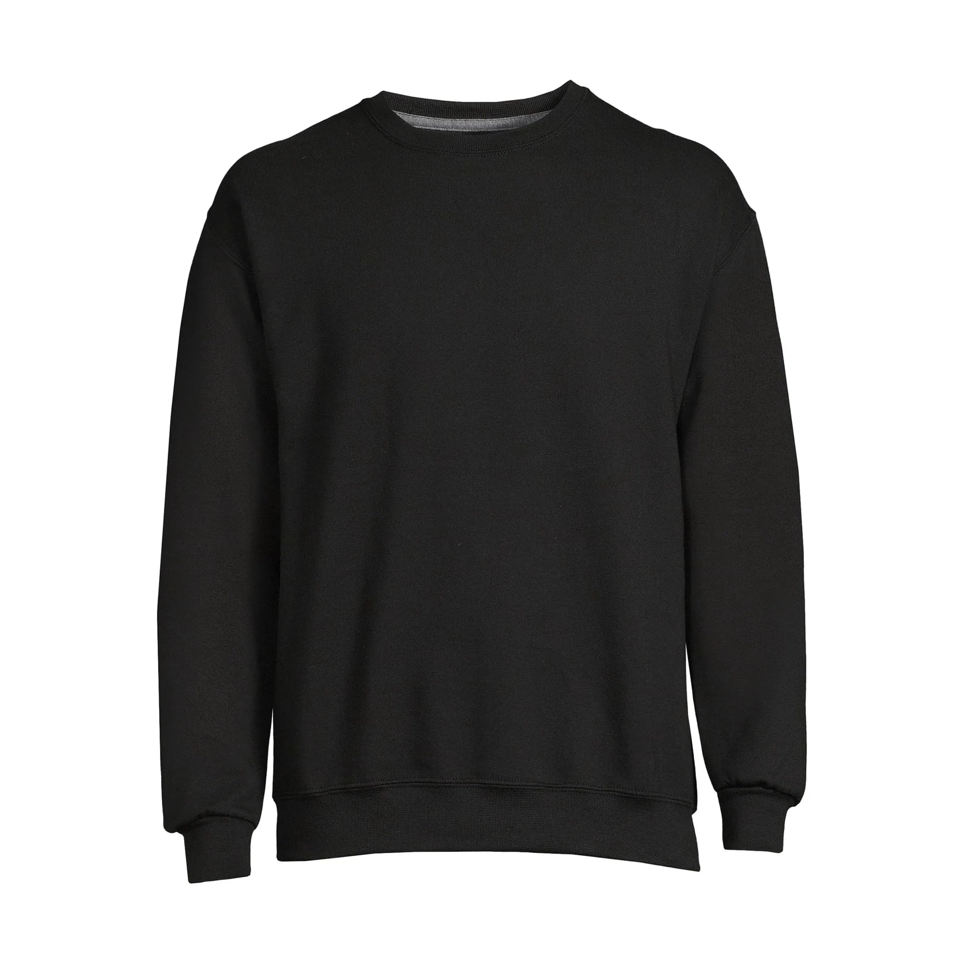Mens-Black-Crew-Neck-Sweatshirt-By-SKS-Wholesales