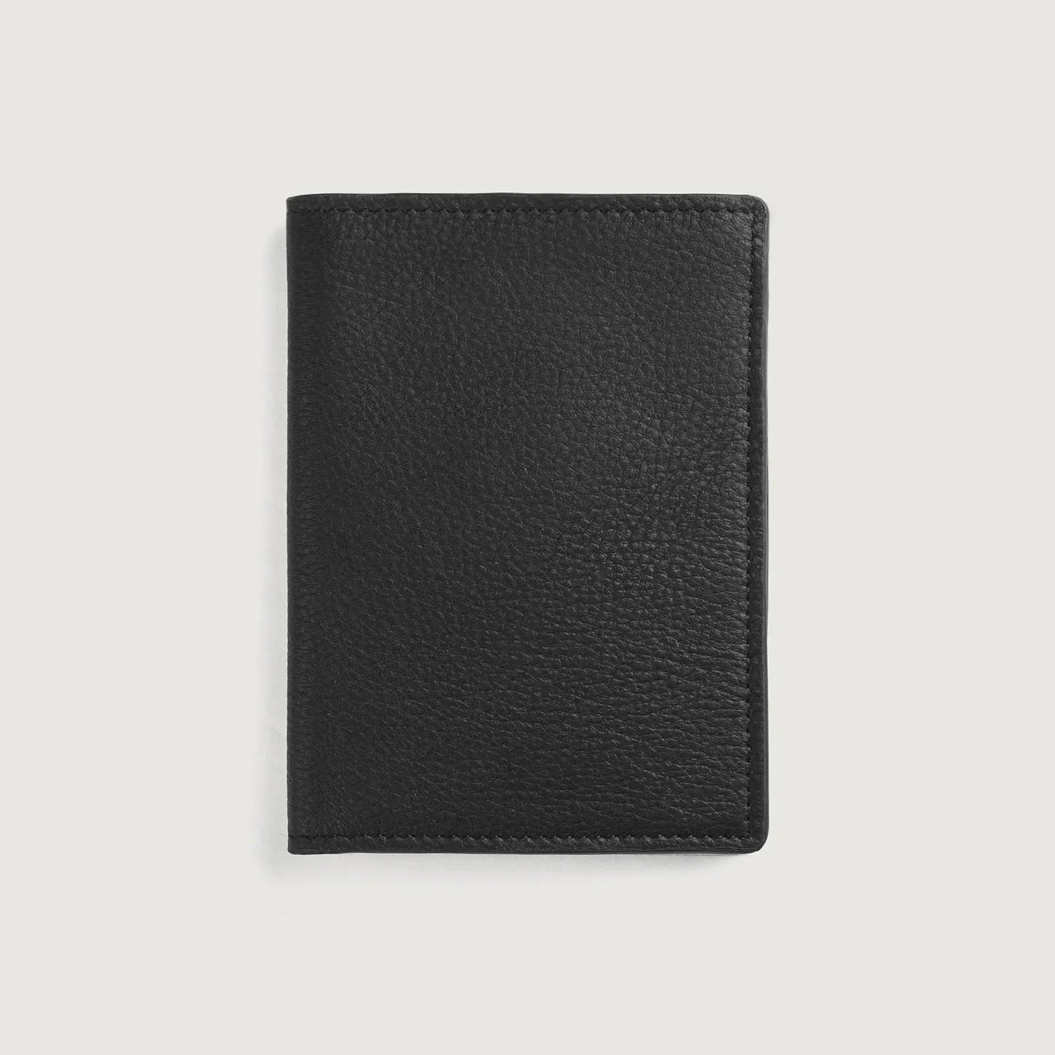 Mens-Black-Leather-Wallet-Front-By-SKS-Wholesales