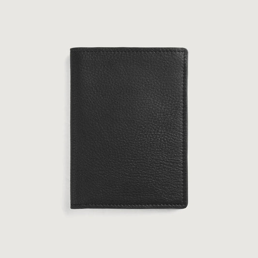 Mens-Black-Leather-Wallet-Front-By-SKS-Wholesales