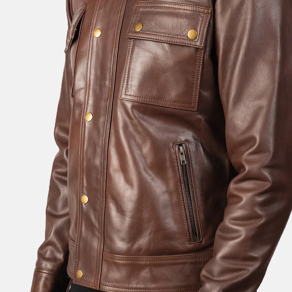 Mens-Brown-Leather-Biker-Jacket-By-SKS-Wholesales