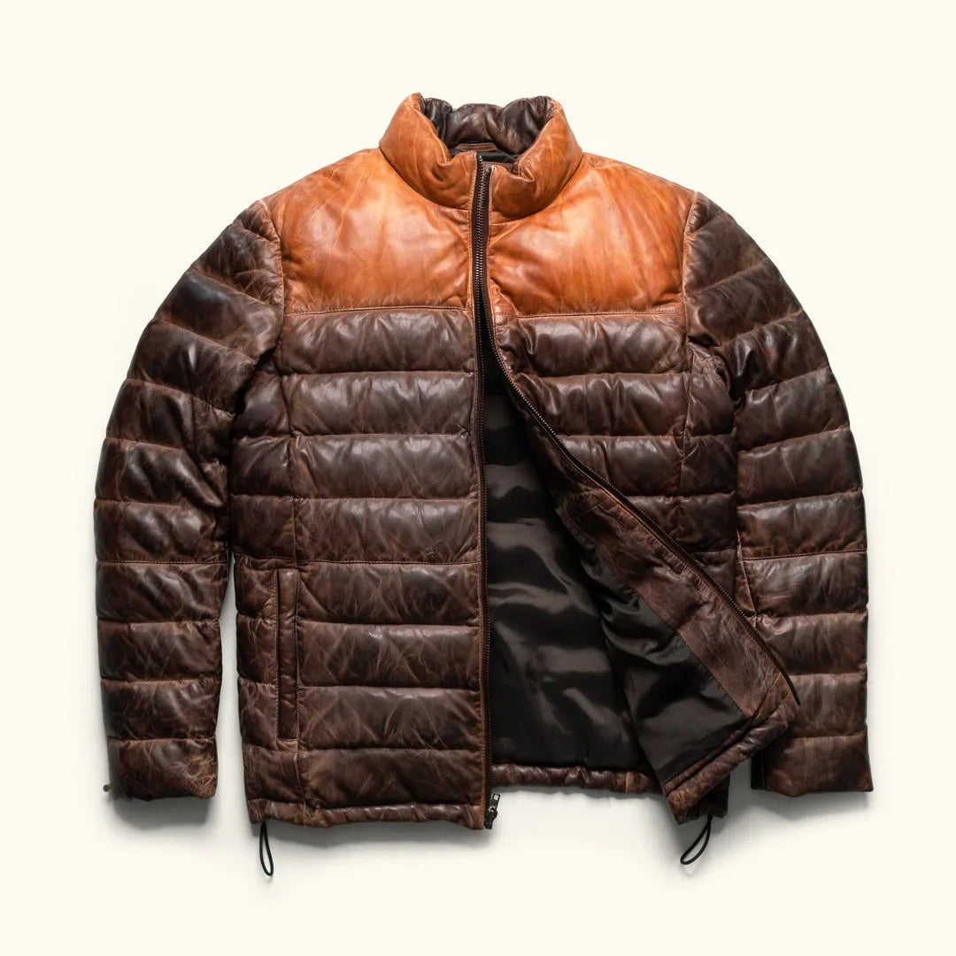 Mens-Leather-Puffer-Jacket-By-SKS-Wholesales