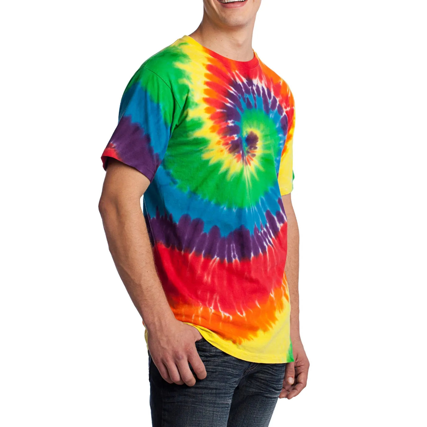 Mens-Tie-Dye-T-Shirts-Model-By-SKS-Wholesales