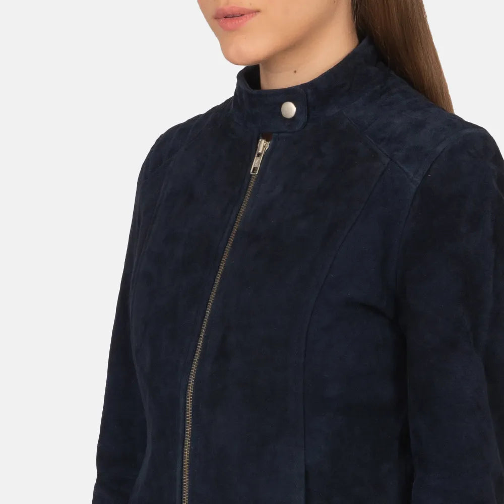 Navy-Blue-Suede-Biker-Jacket-By-SKS-Wholesales