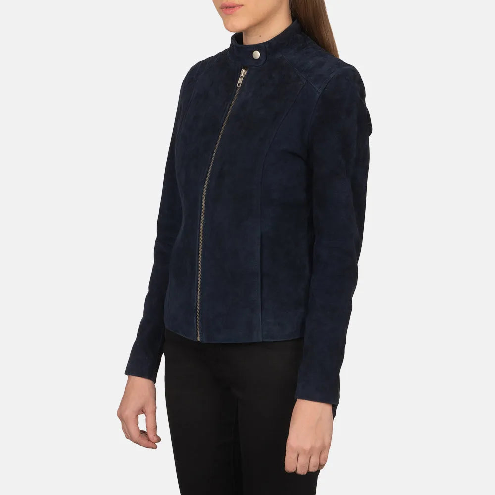 Navy-Blue-Suede-Biker-Jacket-Left-By-SKS-Wholesales
