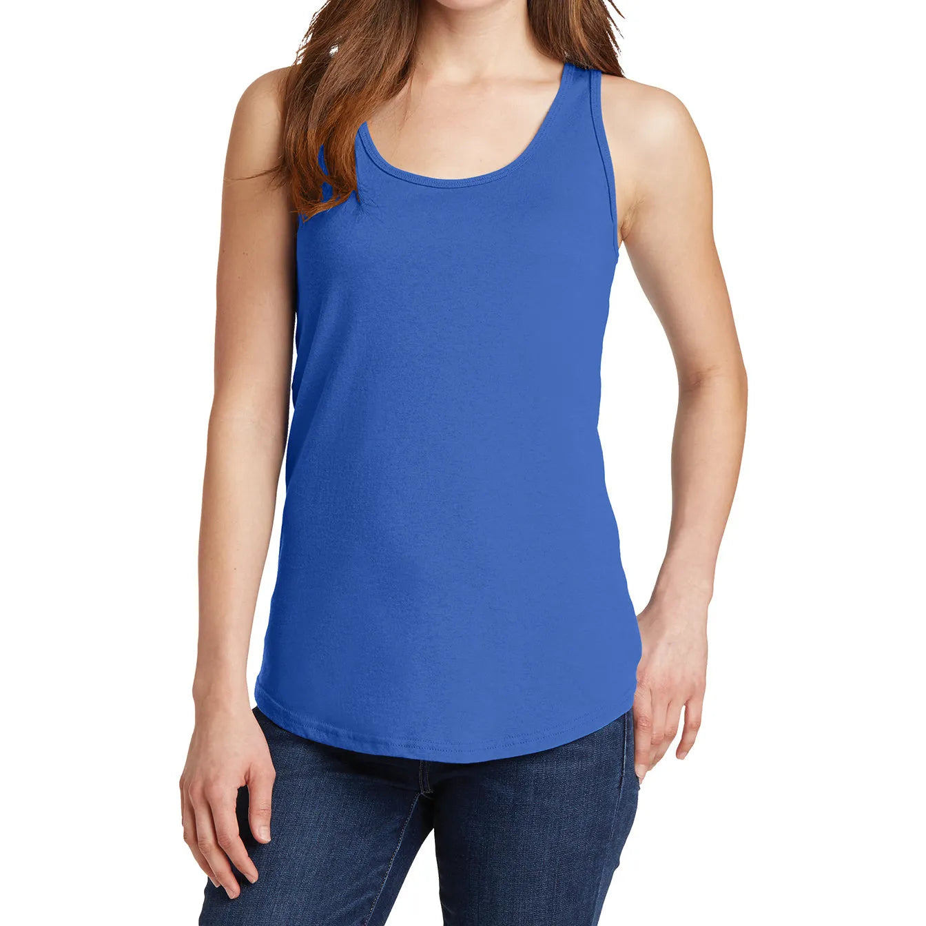 Royal-Blue-Womens-Tank-Tops-Front-By-SKS-Wholesales