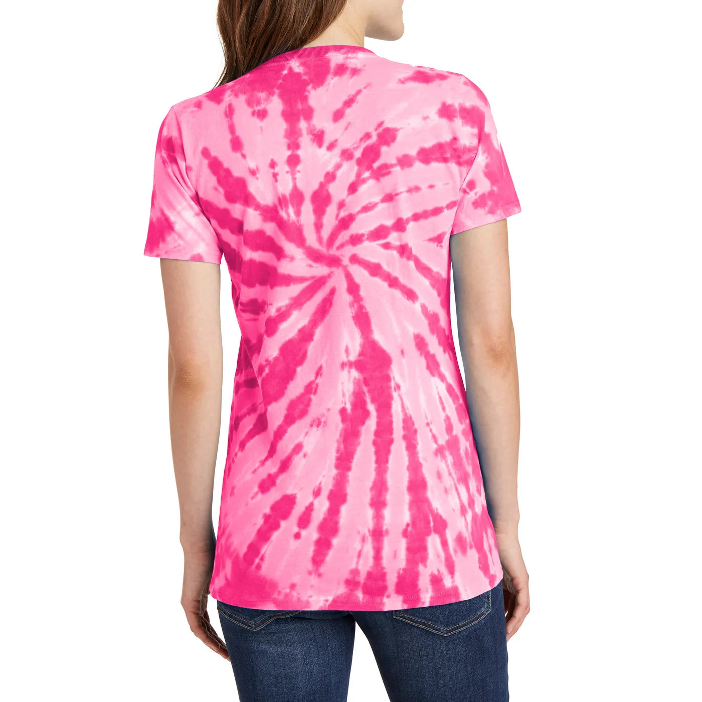V-Neck-Tie-Dye-Tee-Shirts-Back-By-SKS-Wholesales