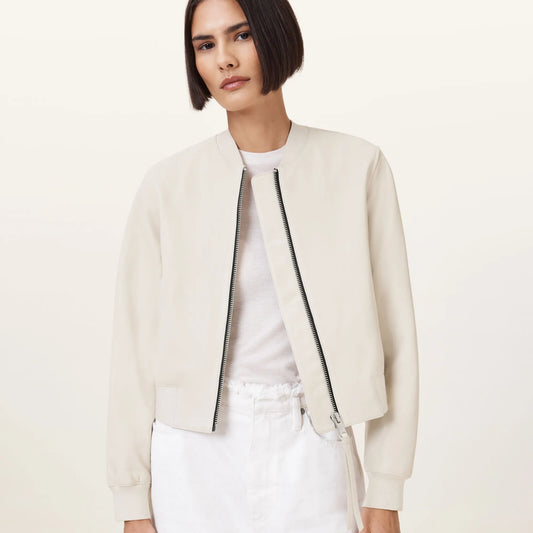 White-Leather-Bomber-Jacket-Model-By-SKS-Wholesales