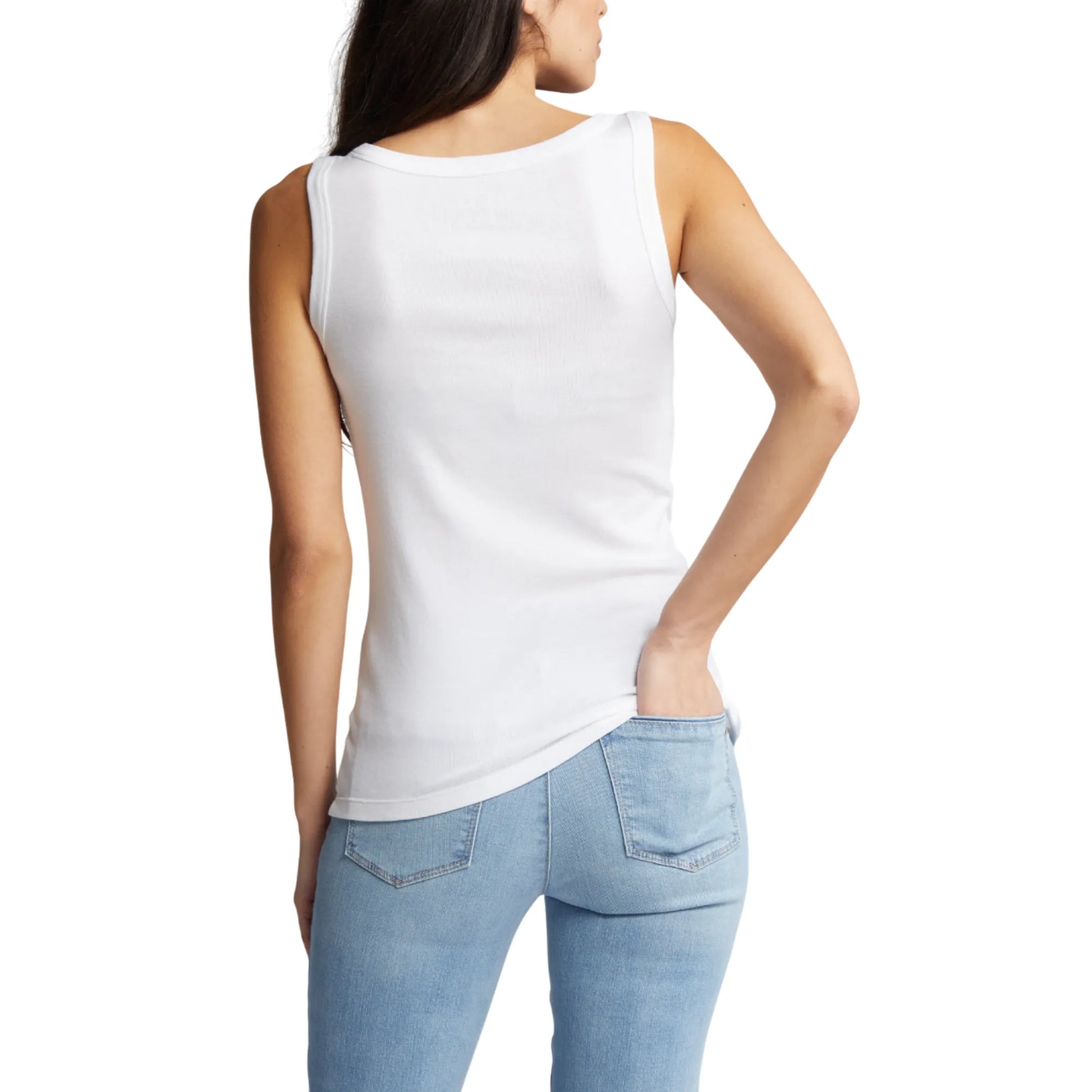 Womens-V-Neck-Tank-Top-Back-By-SKS-Wholesales