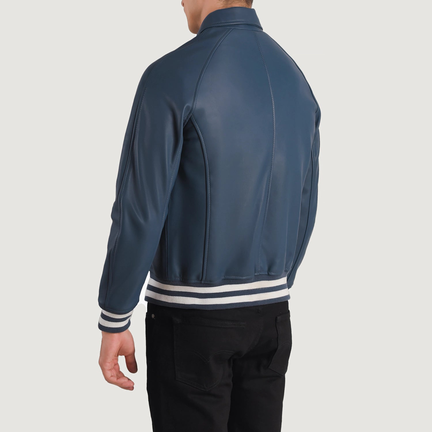blue-leather-varsity-jacket-back-by-SKS-Wholesales