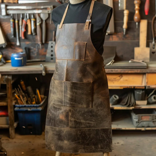 Wholesale Leather Work Apron By SKS