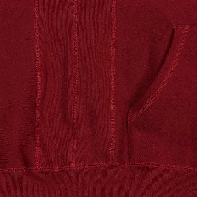 maroon-pullover-hoodie-close-up-By-SKS-Wholesales