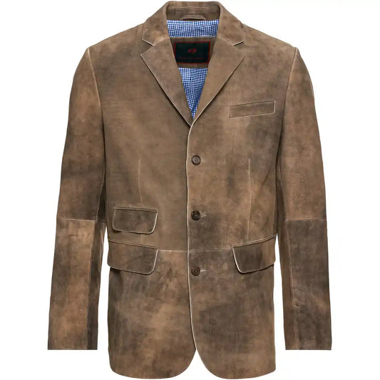 men-suede-leather-hunting-jacket-front-by-SKS-Wholesales