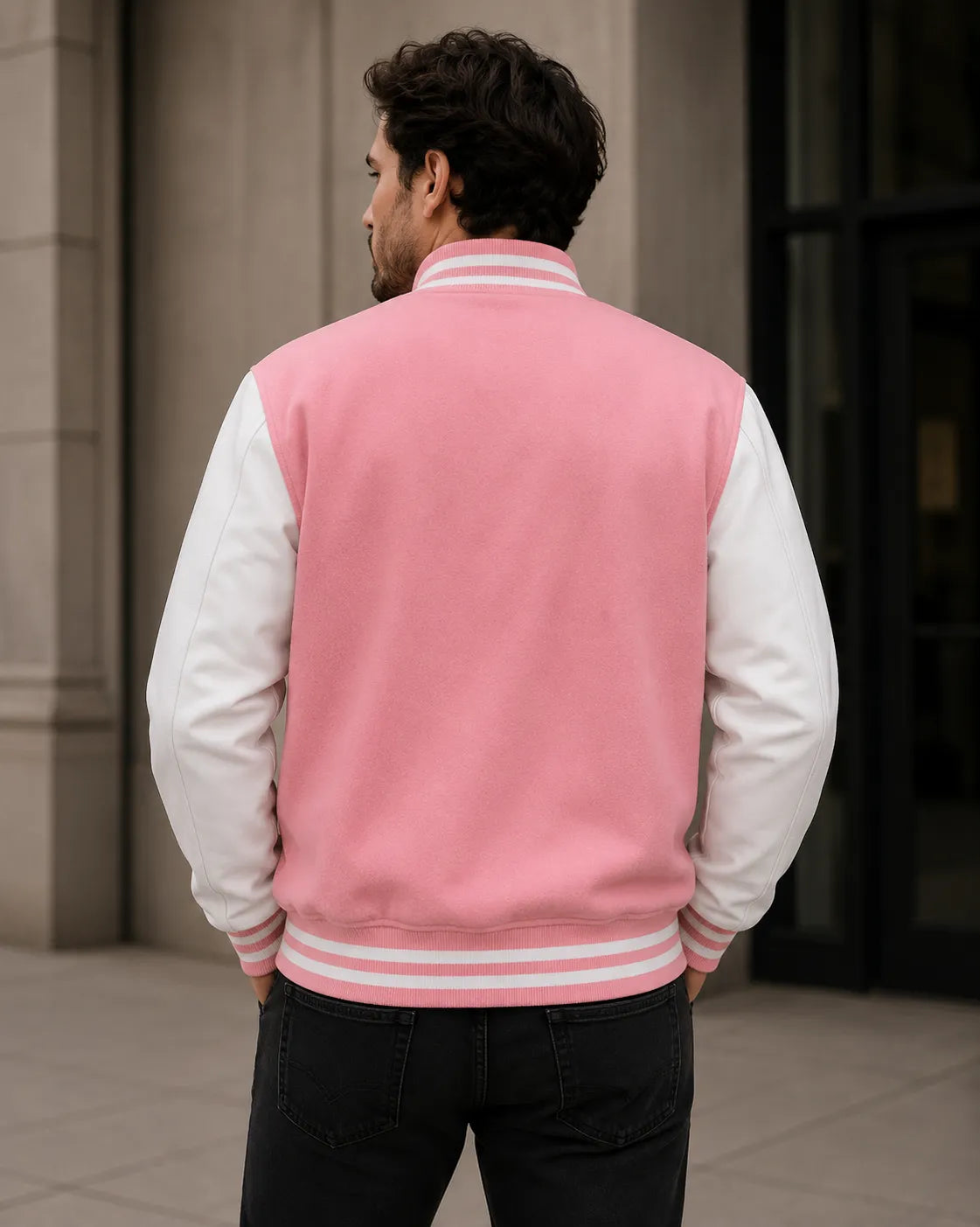 pink-and-white-letterman-jacket-pockets-Back-by-SKS
