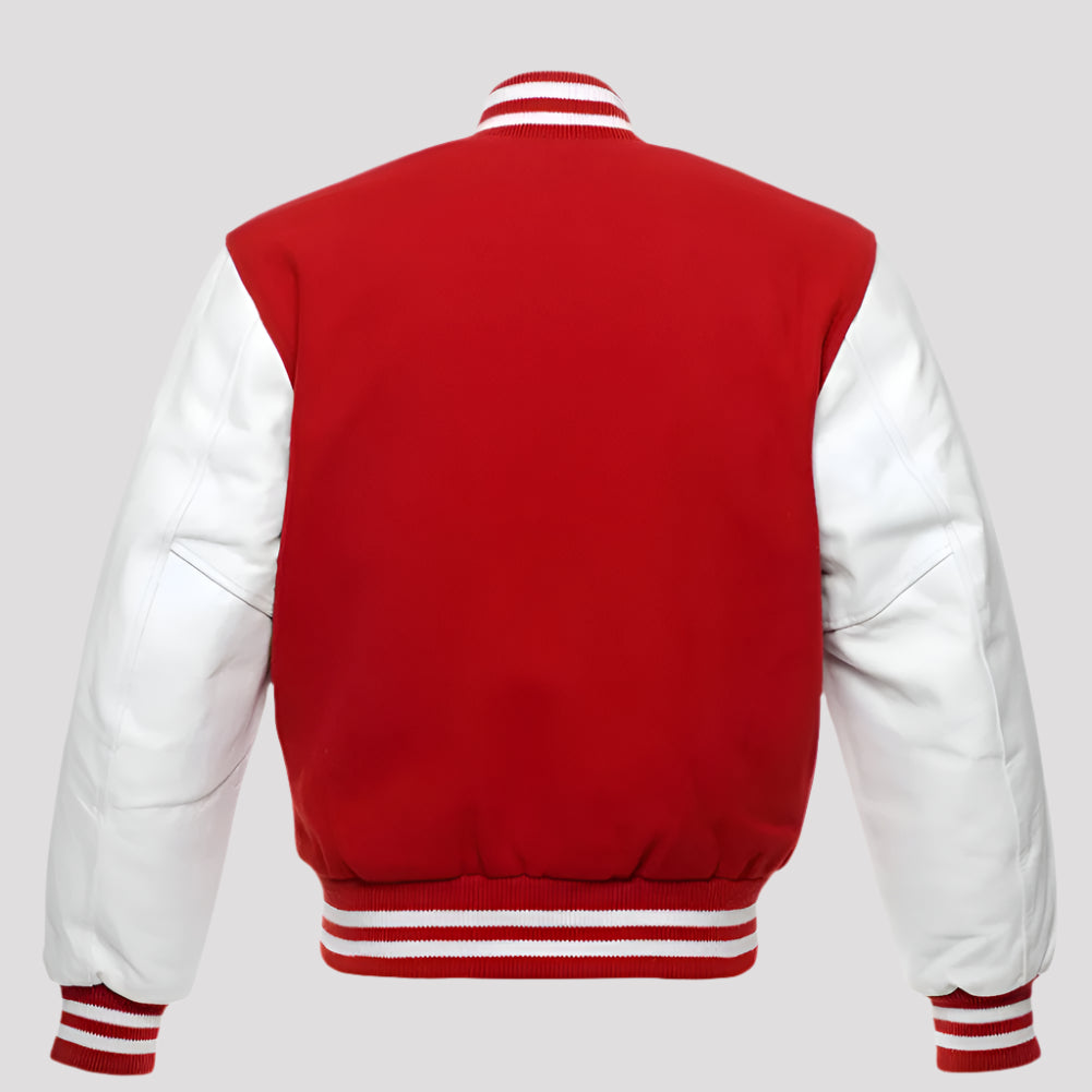 red-and-white-leather-varsity-jacket-back-by-SKS-Wholesales