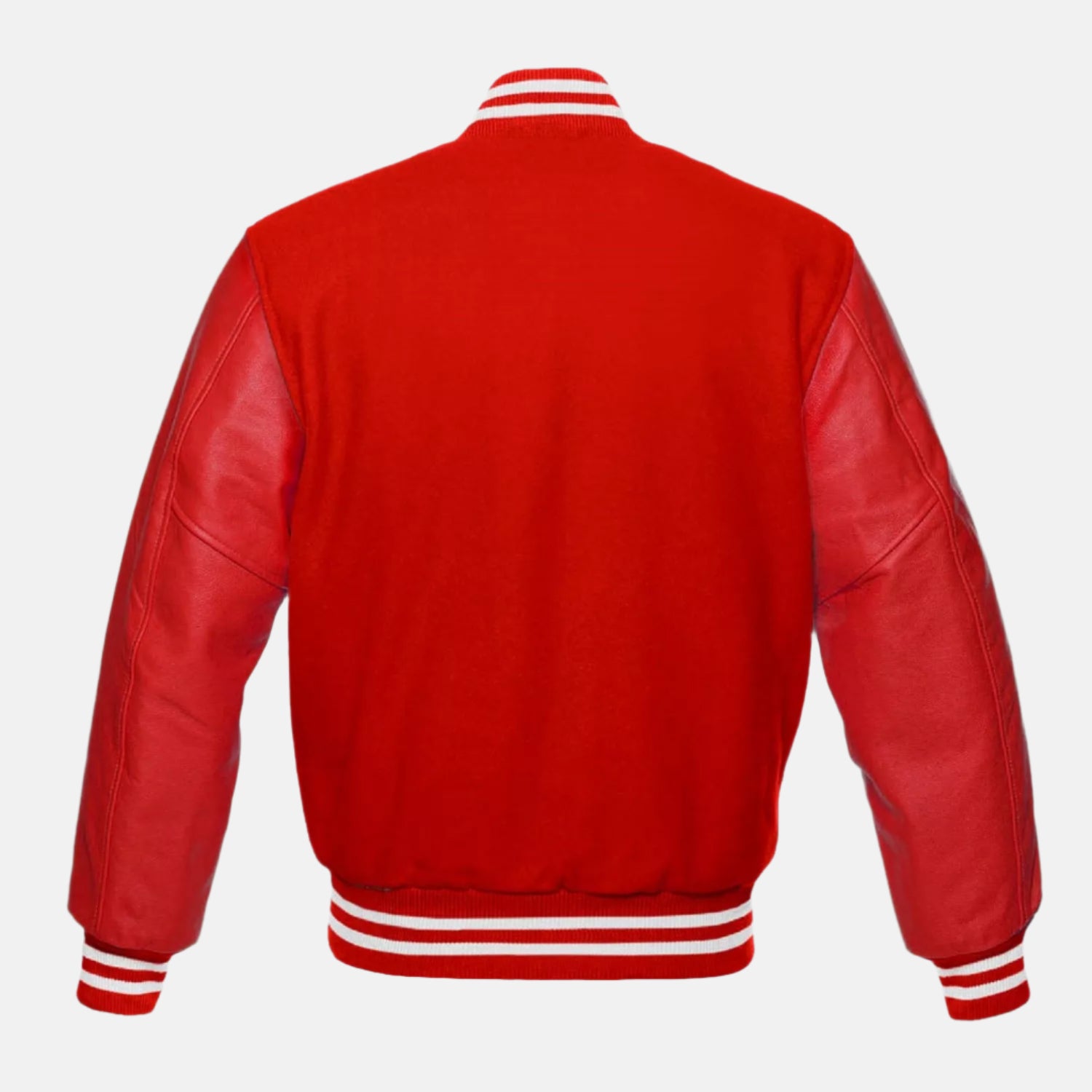 red-leather-varsity-jacket-back-by-SKS-Wholesales