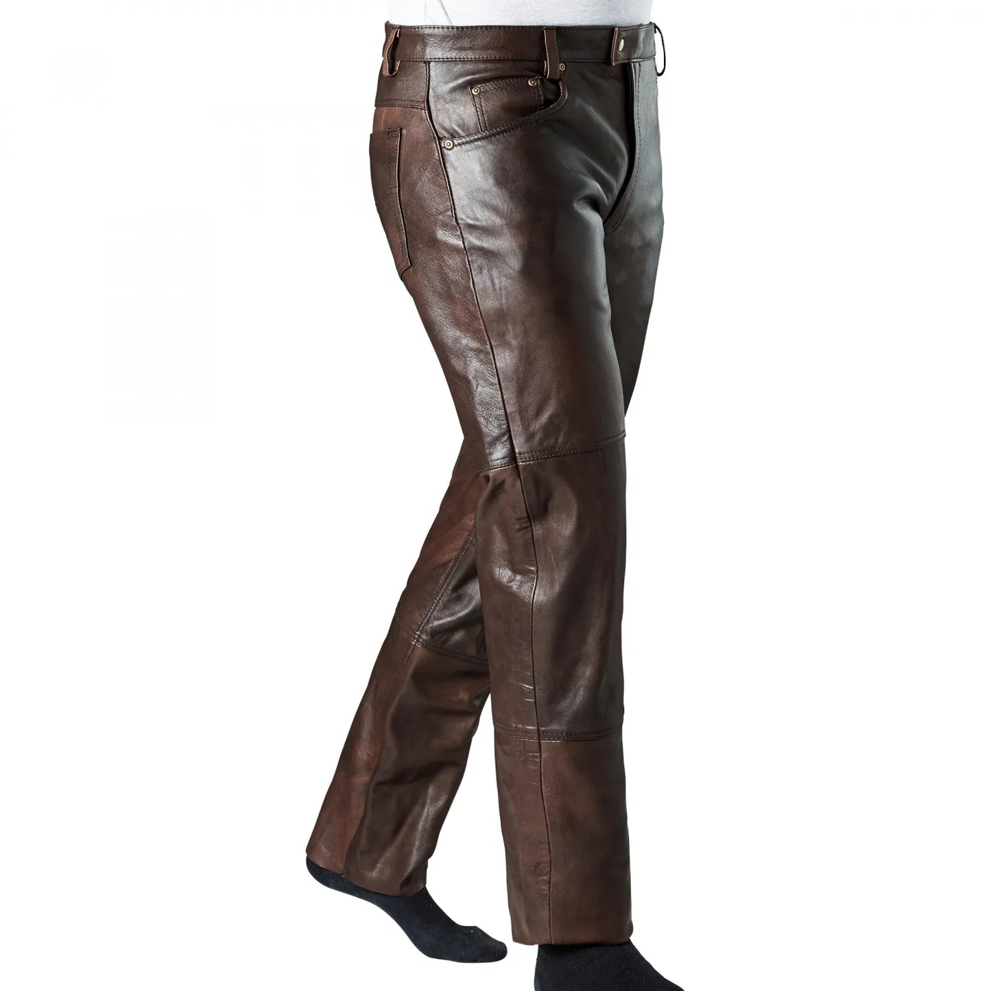 side-view-of-goatskin-leather-trousers-for-men-by-SKS-Wholesales