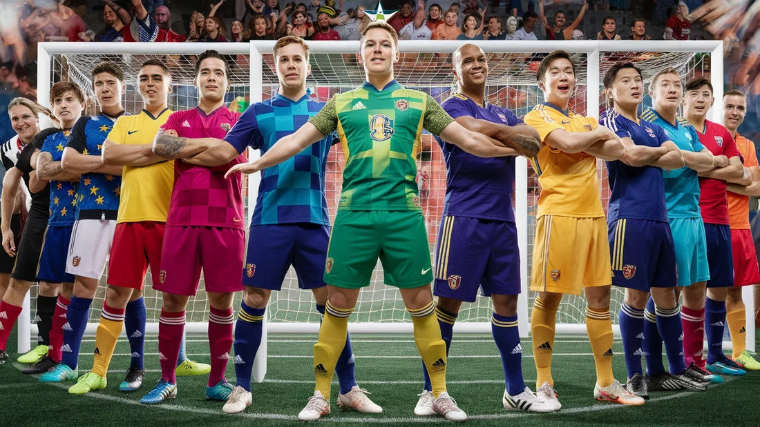 Wholesale sports uniforms manufactured by SKS Wholesales, shown for a quality evaluation guide