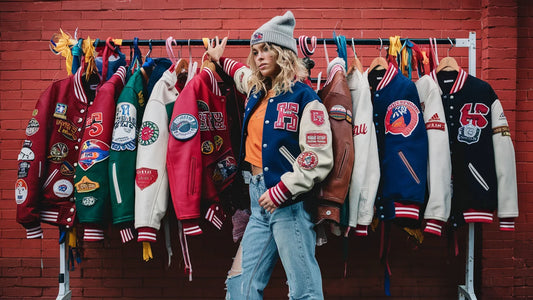Wholesale custom varsity letterman jackets manufactured in bulk by SKS Wholesales