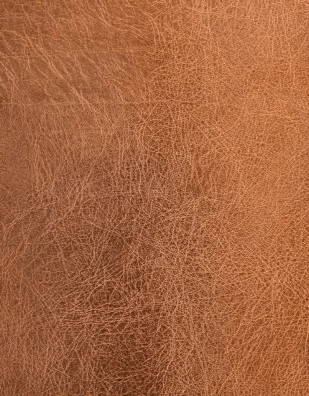 Close-up of brown leather texture