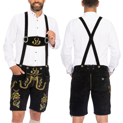 Black-Short-Lederhosen-By-SKS-Wholesales