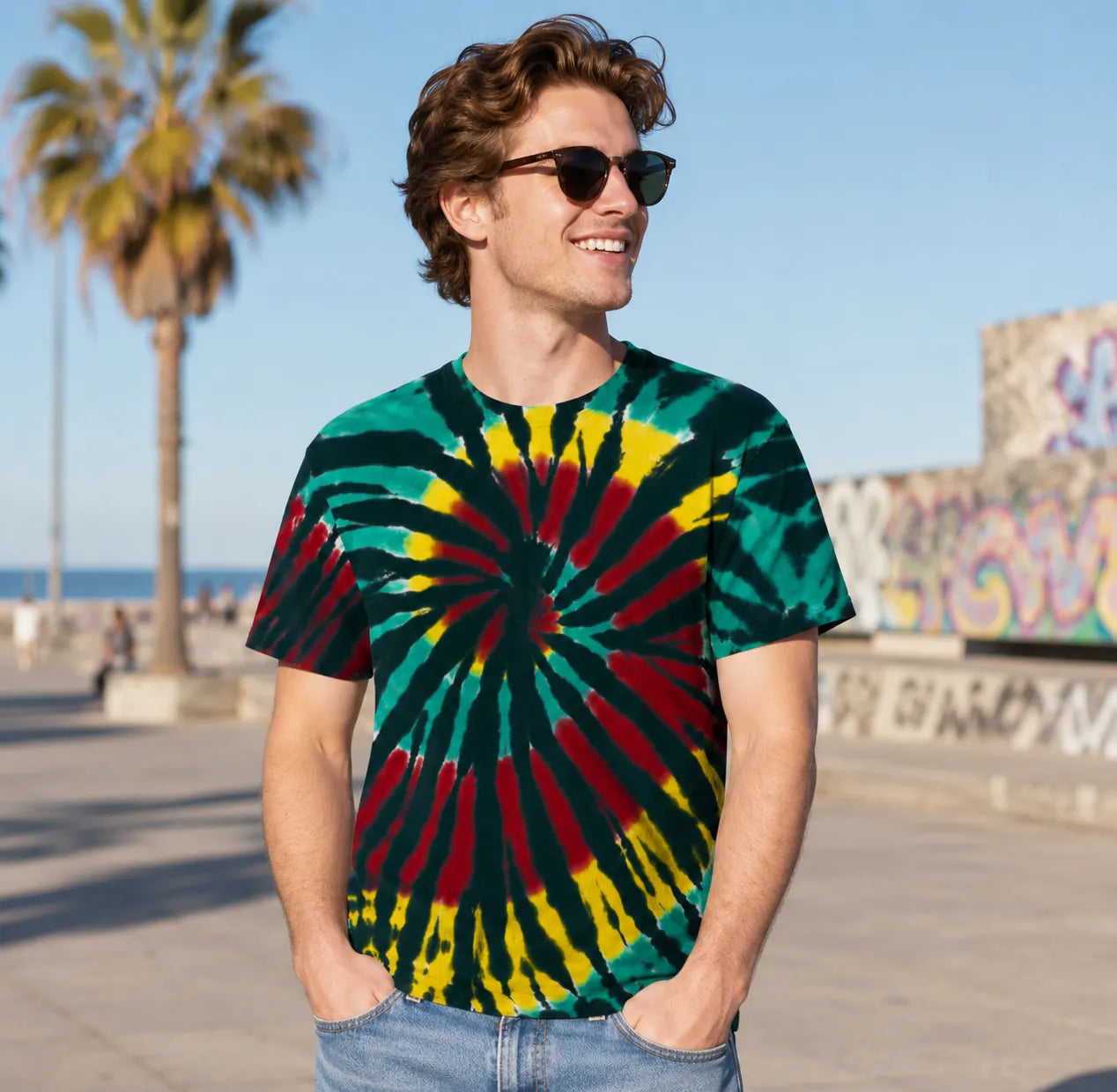 Cheap-Tie-Dye-T-ShirtsFront--By-SKS-Model
