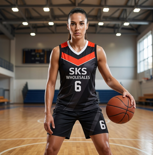 Black Female Volleyball Uniforms