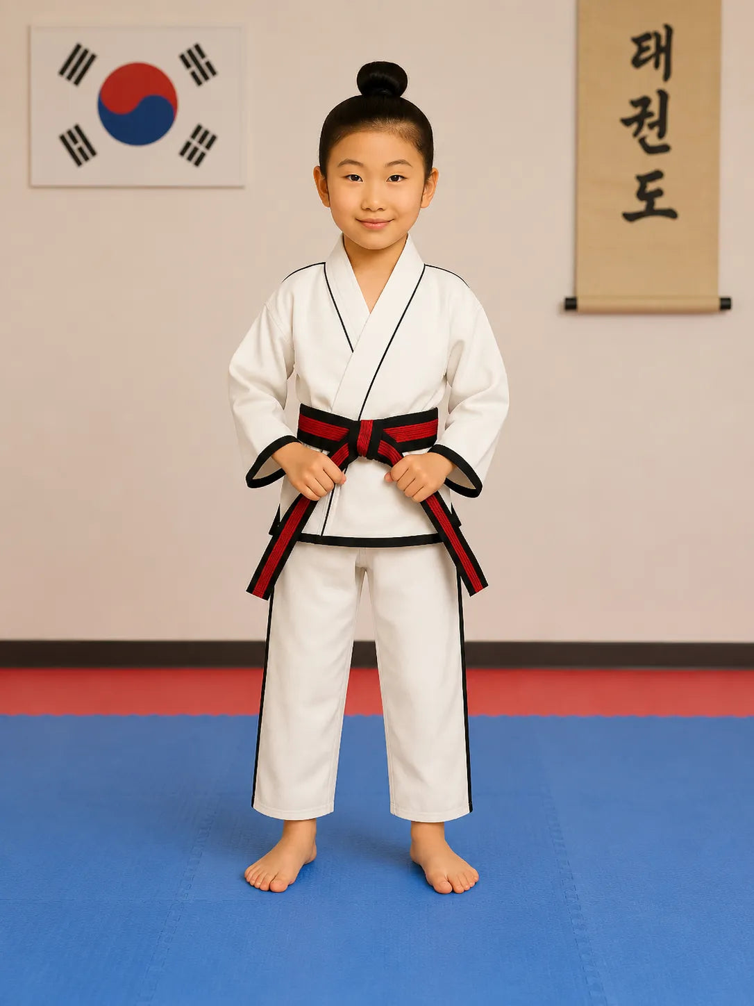 ITF-Taekwondo-Uniform-for-Kids-By-SKS-Wholeslaes-Front