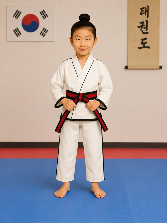 ITF-Taekwondo-Uniform-for-Kids-By-SKS-Wholeslaes-Front