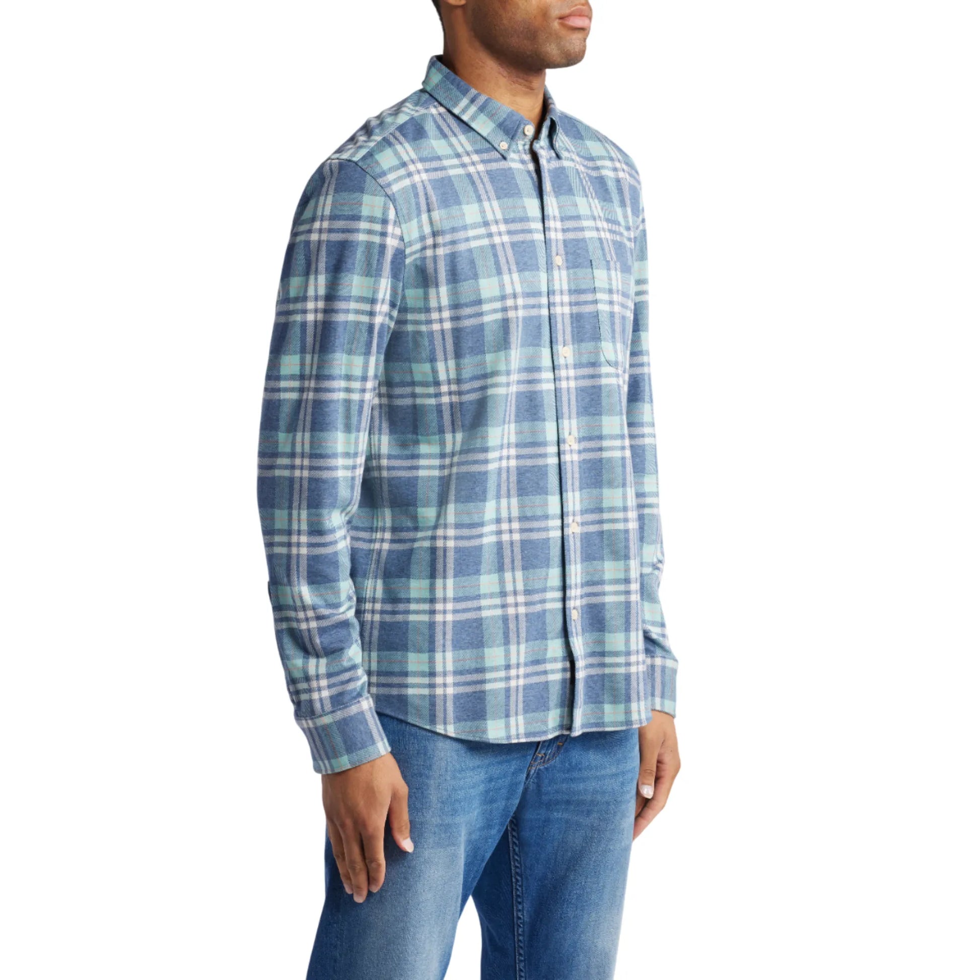Mens-Button-Down-Flannel-Shirt-By-SKS-Wholesales