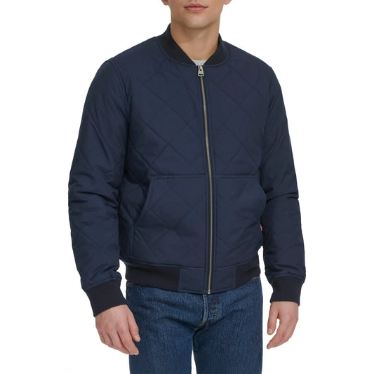 Mens-Quilted-Bomber-Jacket-Front-By-SKS-Wholesales