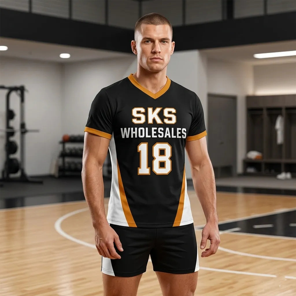 Mens-Volleyball-Uniform-By-SKS-Wholesales-Front
