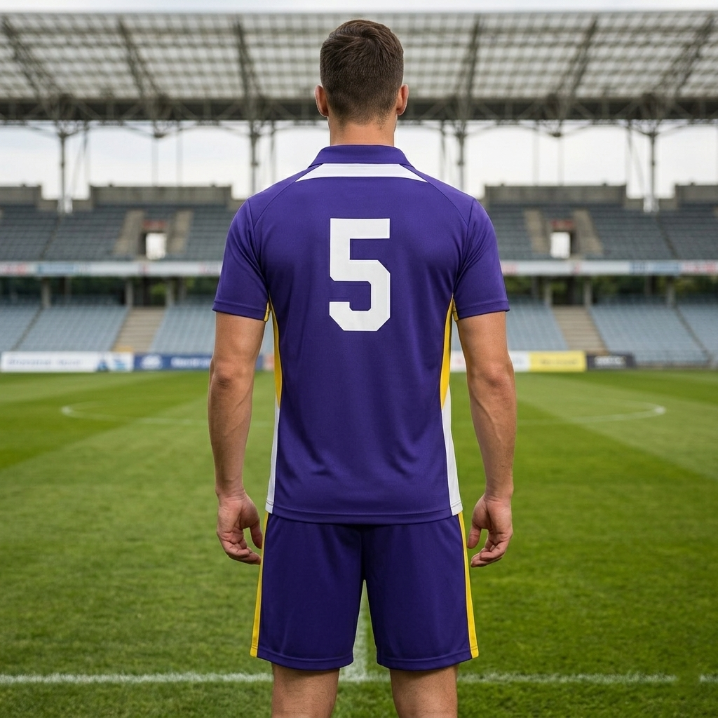 Wholesale Men's Purple Volleyball Uniforms