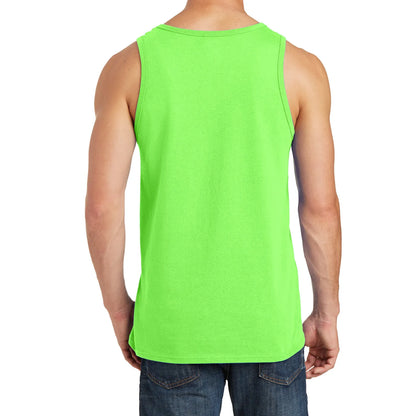 Neon-Green-Mens-Tank-Top-Back-By-SKS-Wholesales