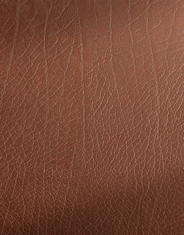 Close-up of brown leather texture