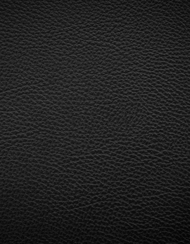 Close-up of black leather texture