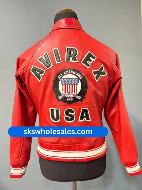 Red-Avirex-Bomber-Jacket