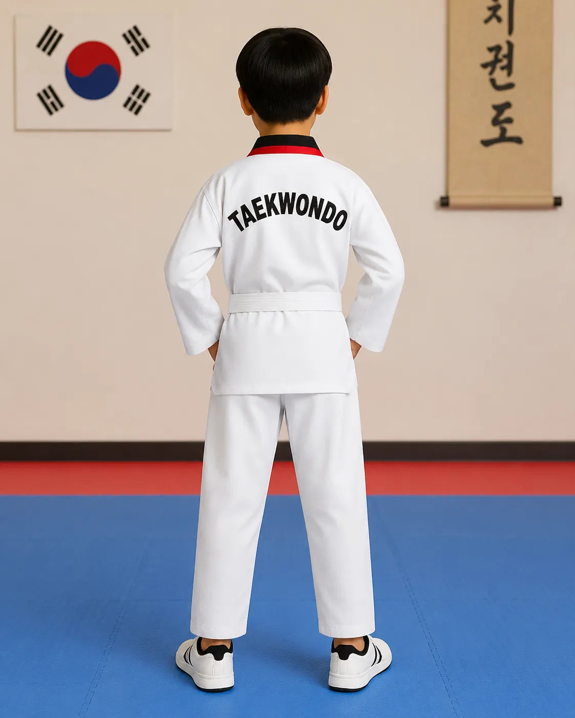 WTF-Taekwondo-Uniform-By-SKS-Wholesales-Back